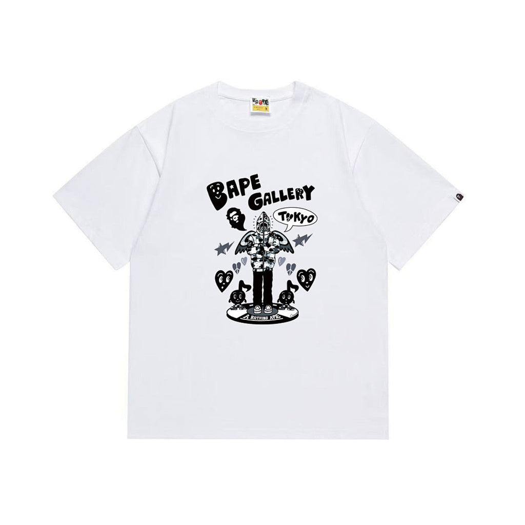 BAPE Ape Head Graphic Streetwear T-Shirt