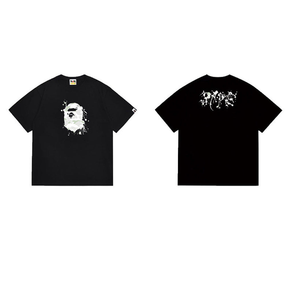 BAPE Ape Head Graphic Streetwear T-Shirt