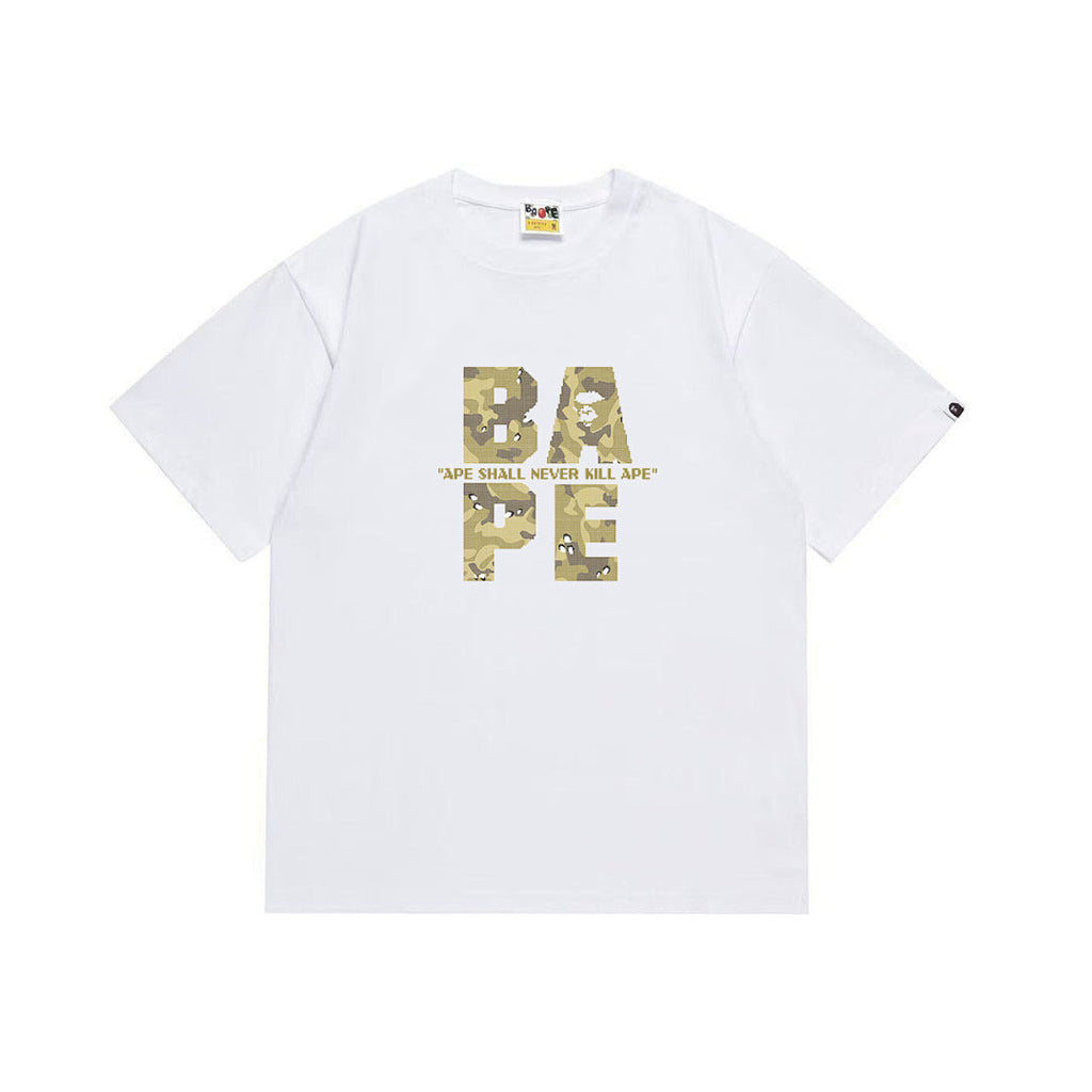 BAPE Ape Head Graphic Streetwear T-Shirt