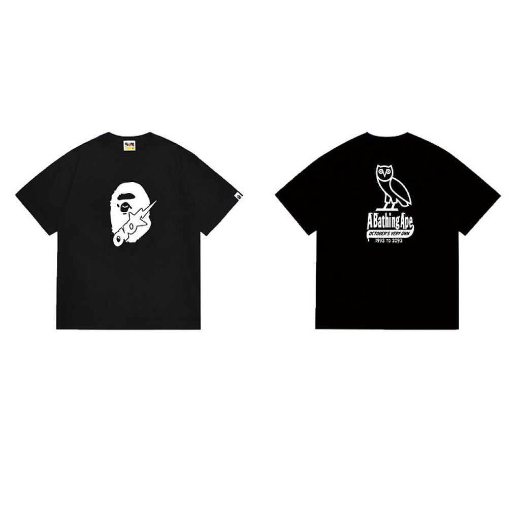 BAPE Ape Head Graphic Streetwear T-Shirt