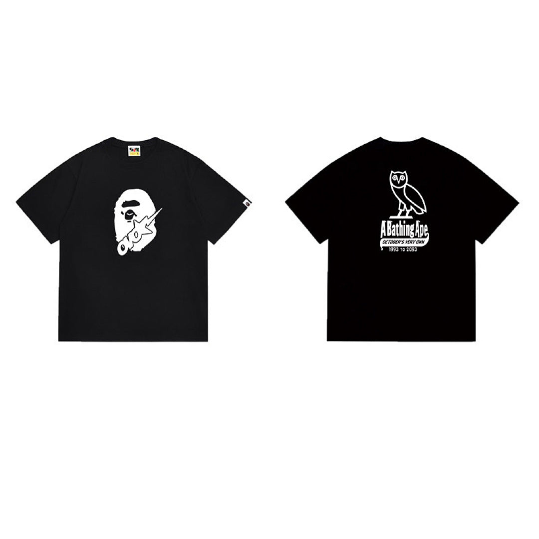 BAPE Ape Head Graphic Streetwear T-Shirt