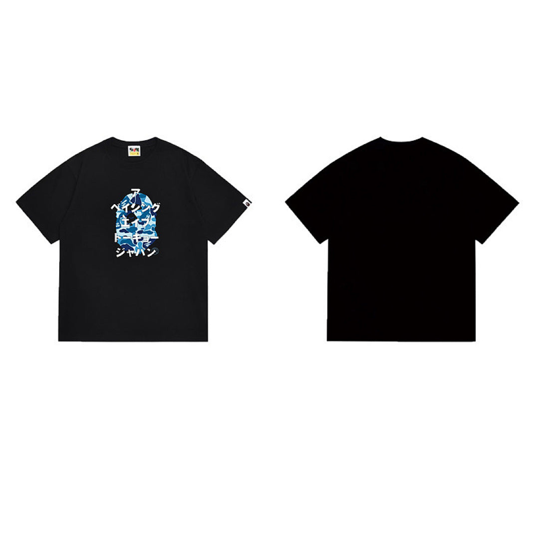 BAPE Ape Head Graphic Streetwear T-Shirt