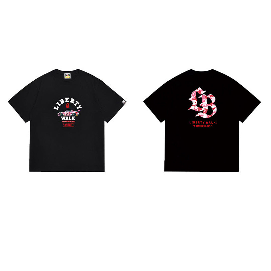 BAPE Ape Head Graphic Streetwear T-Shirt