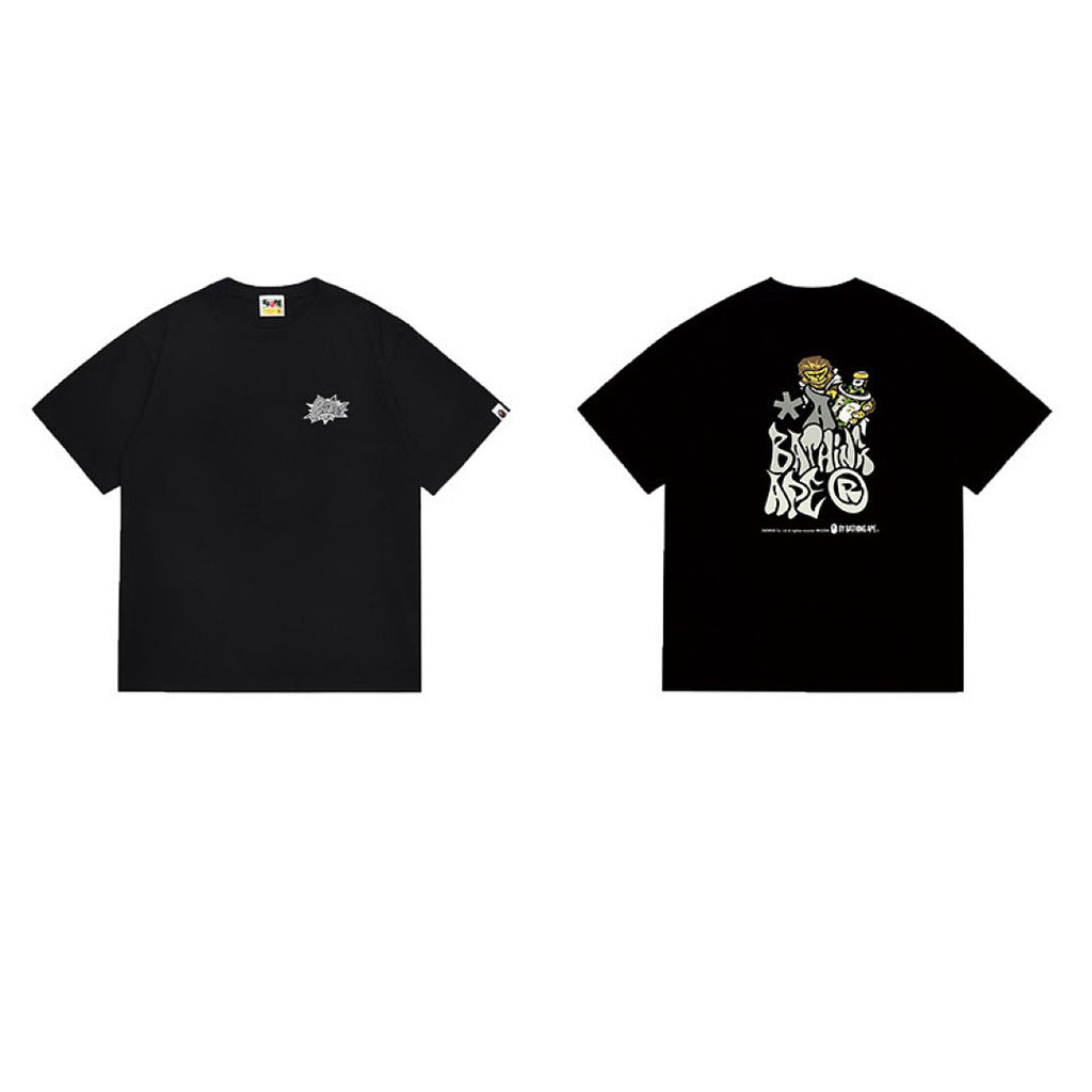BAPE Ape Head Graphic Streetwear T-Shirt