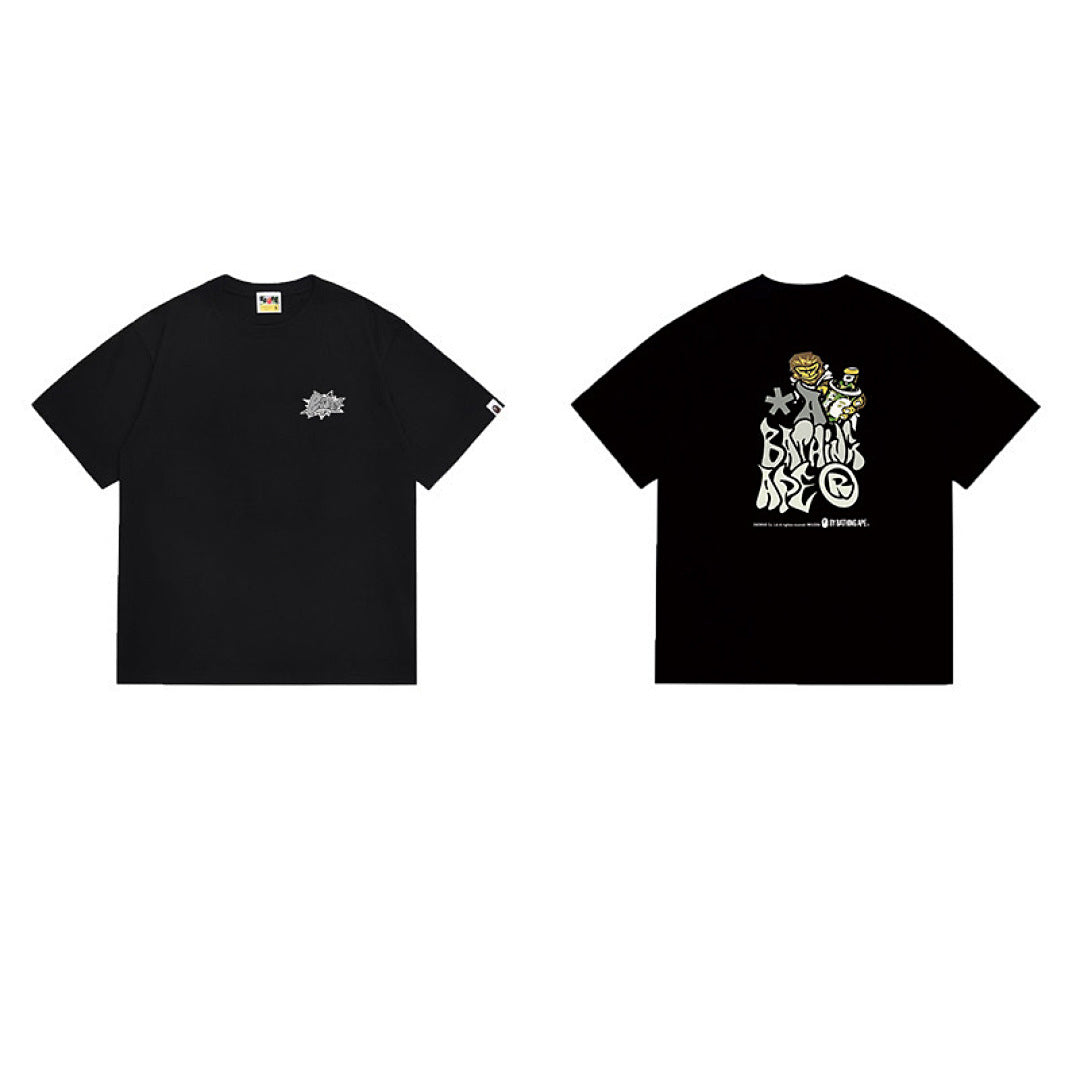 BAPE Ape Head Graphic Streetwear T-Shirt