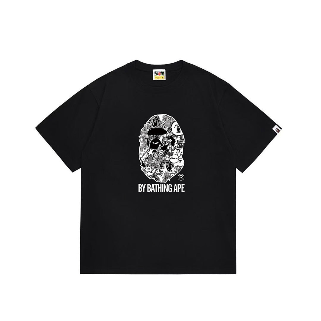 BAPE Ape Head Graphic Streetwear T-Shirt
