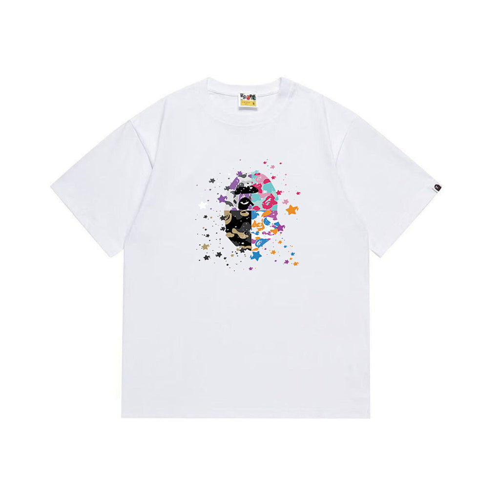 BAPE Ape Head Graphic Streetwear T-Shirt