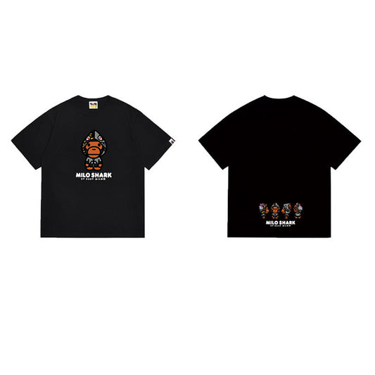 BAPE Ape Head Graphic Streetwear T-Shirt