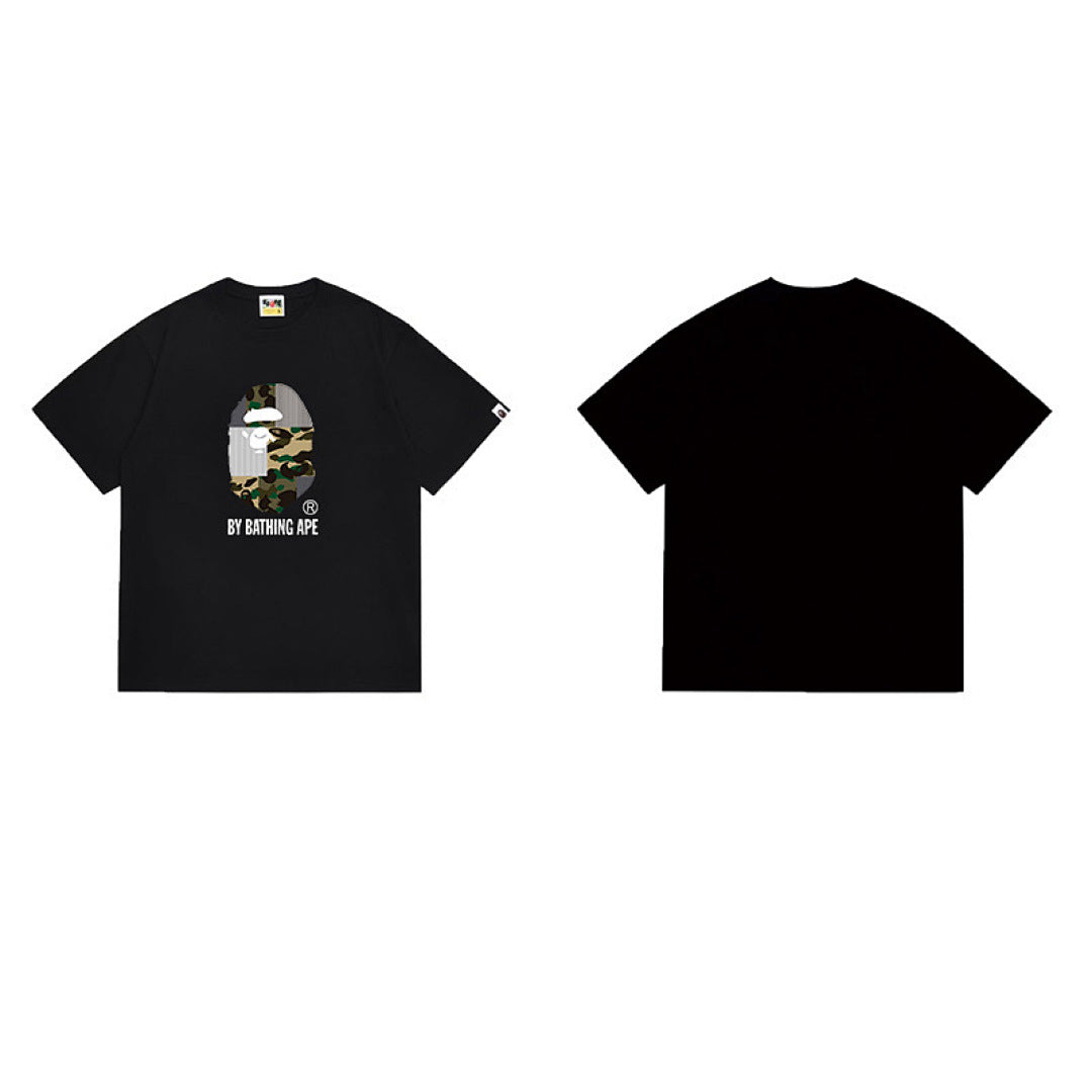 BAPE Ape Head Graphic Streetwear T-Shirt