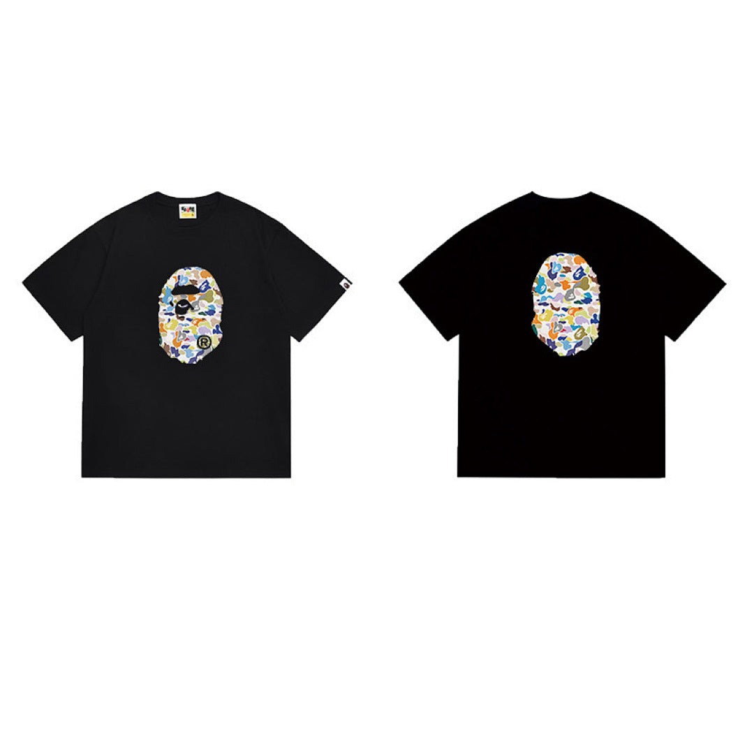 BAPE Ape Head Graphic Streetwear T-Shirt