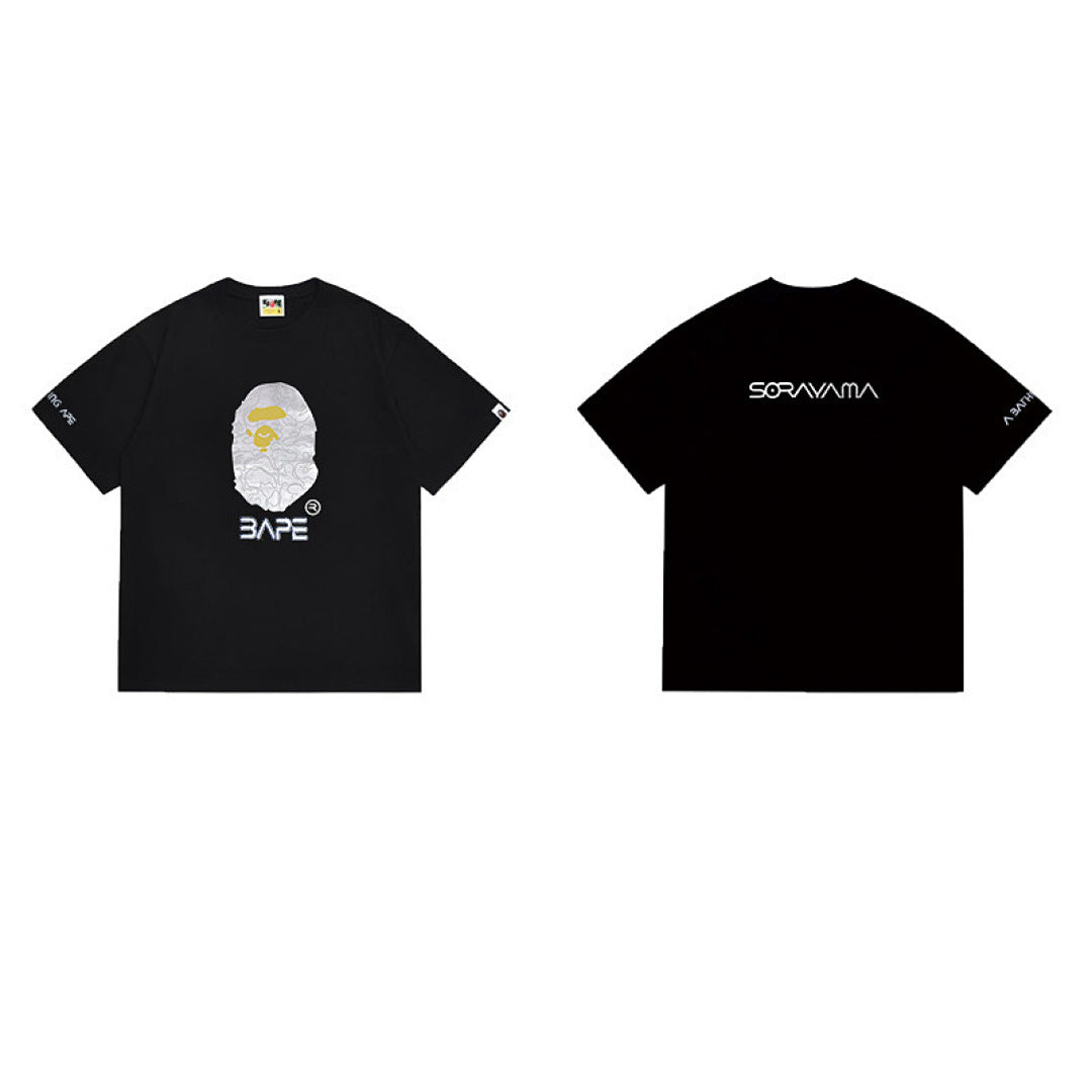 BAPE Ape Head Graphic Streetwear T-Shirt