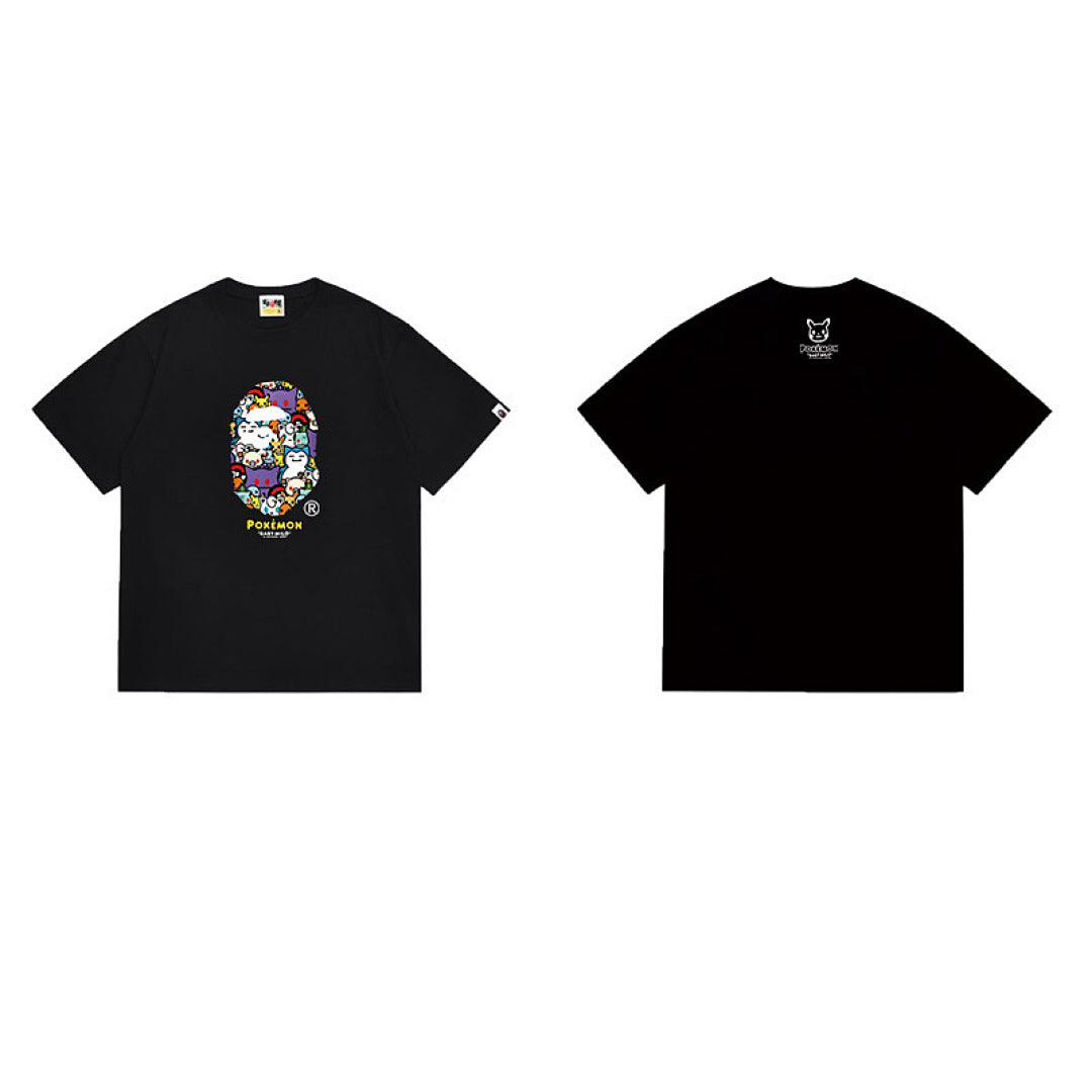 BAPE Ape Head Graphic Streetwear T-Shirt