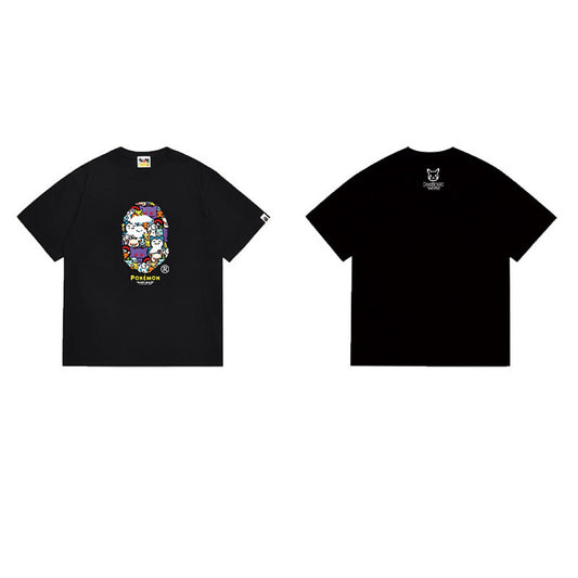 BAPE Ape Head Graphic Streetwear T-Shirt