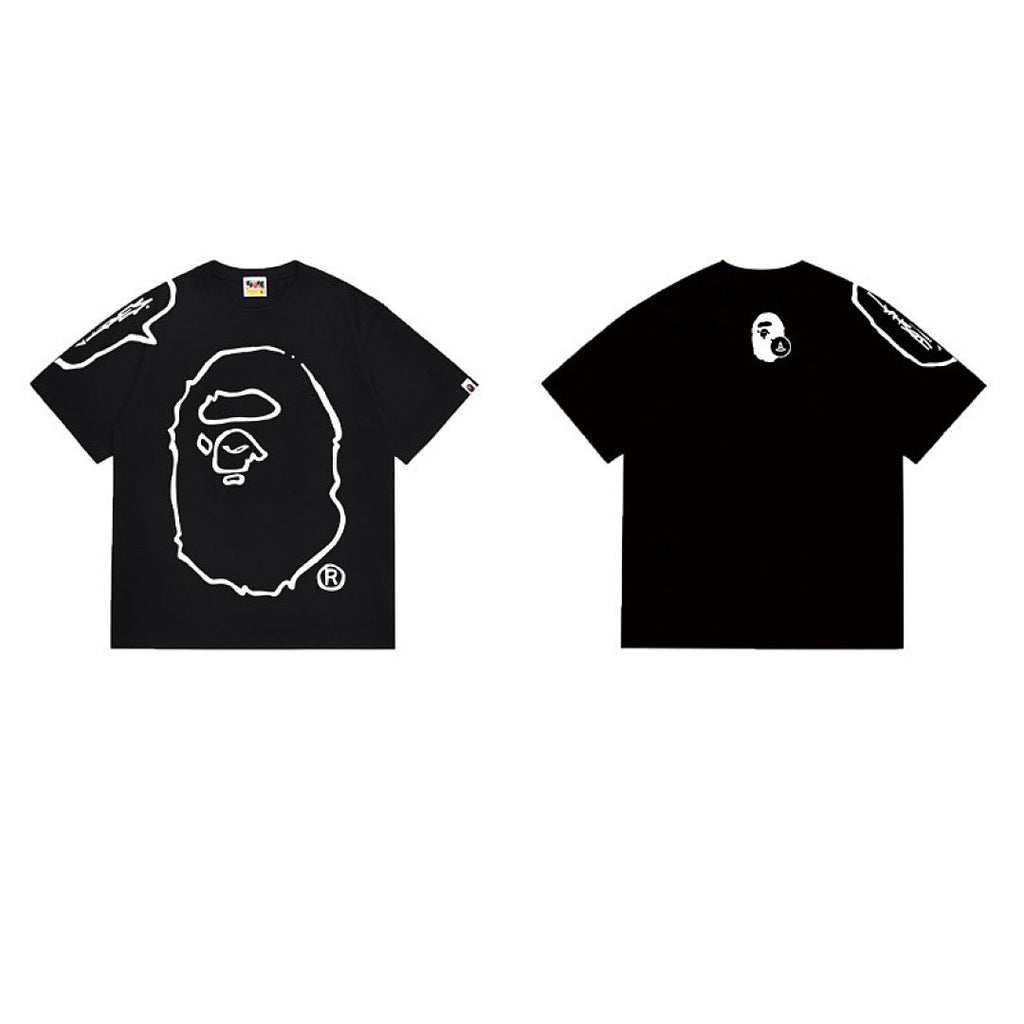 BAPE Ape Head Graphic Streetwear T-Shirt