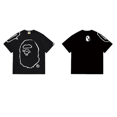 BAPE Ape Head Graphic Streetwear T-Shirt