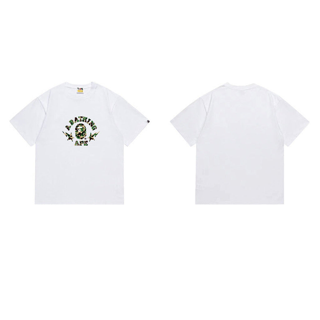 BAPE Ape Head Graphic Streetwear T-Shirt