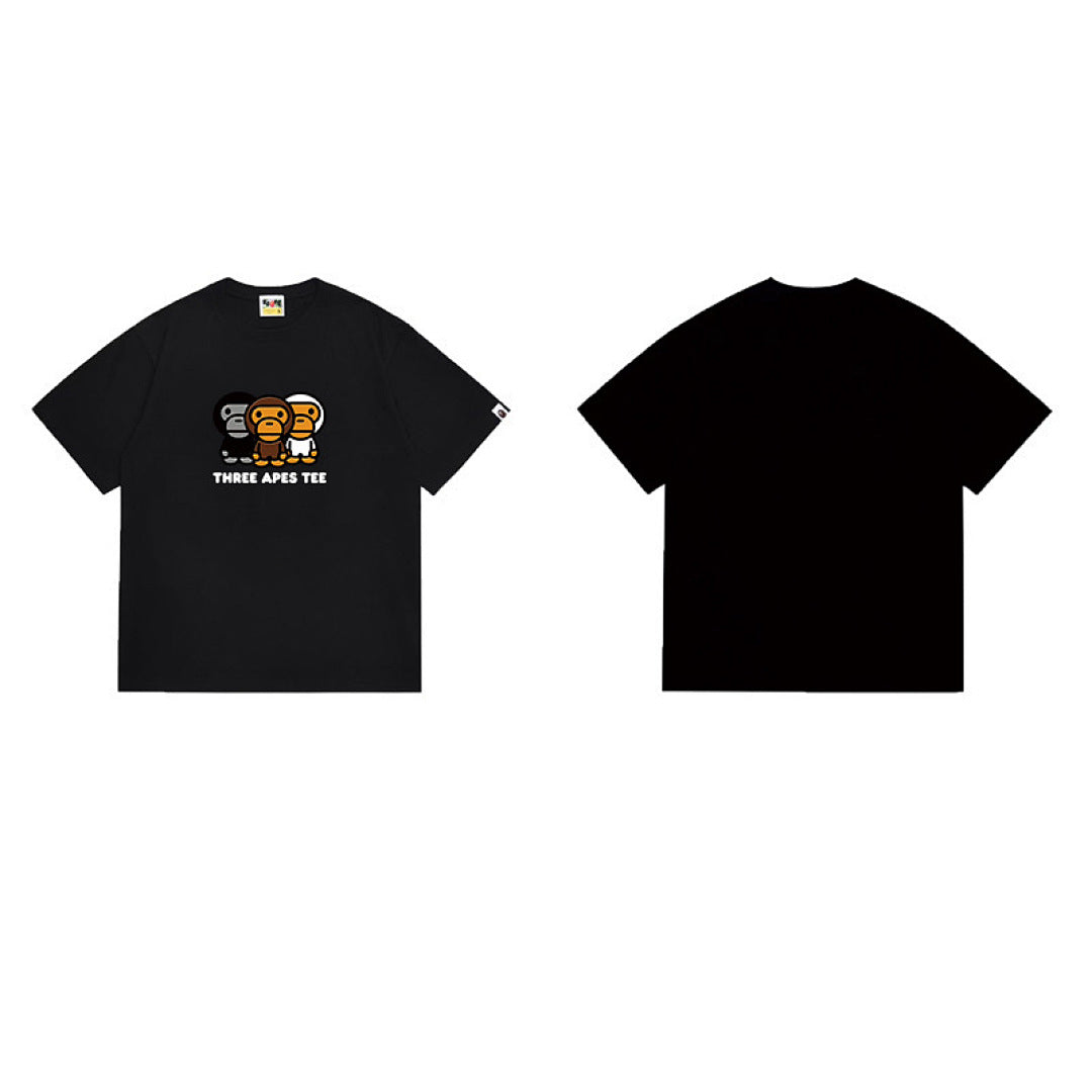 BAPE Ape Head Graphic Streetwear T-Shirt