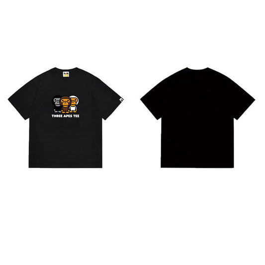 BAPE Ape Head Graphic Streetwear T-Shirt
