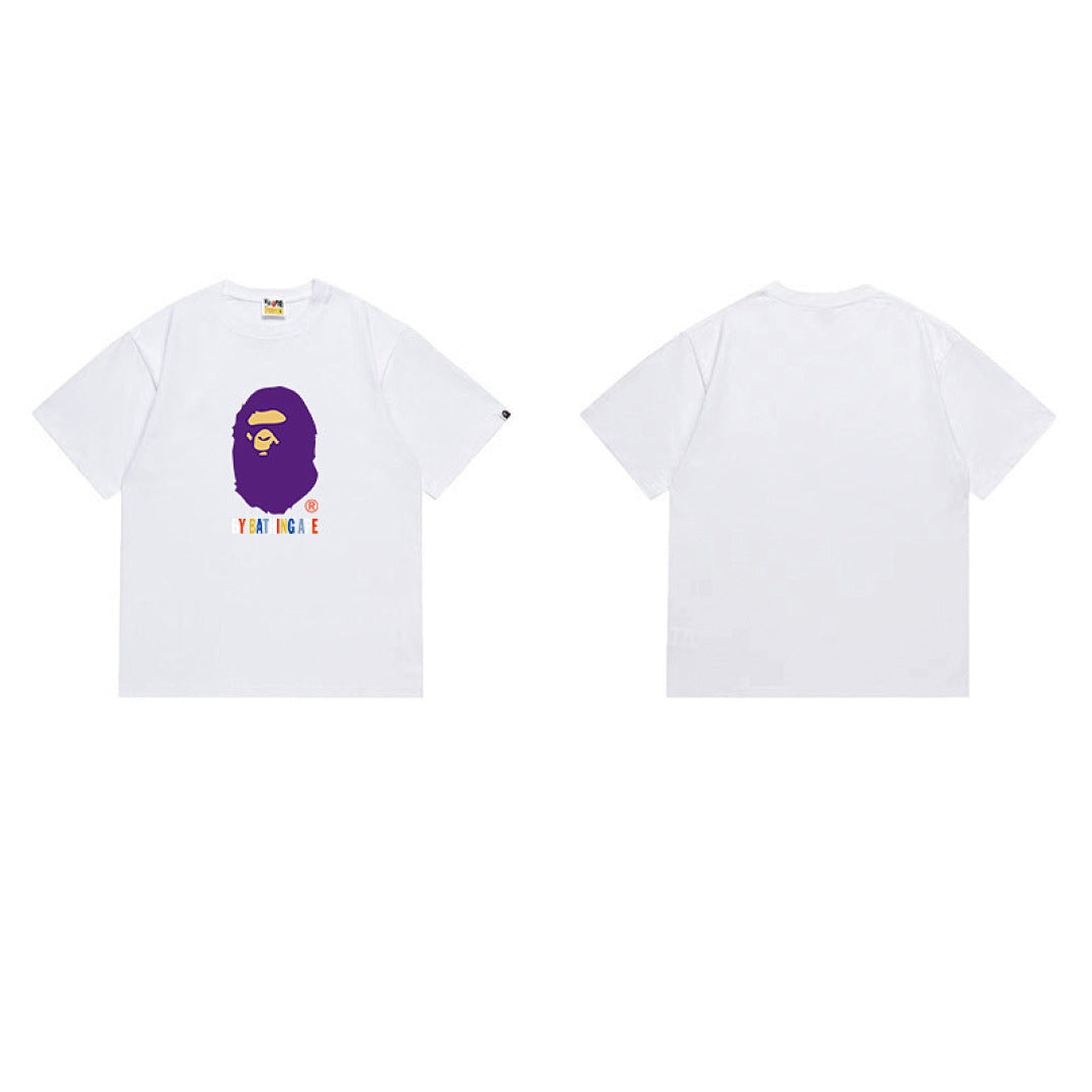 BAPE Ape Head Graphic Streetwear T-Shirt