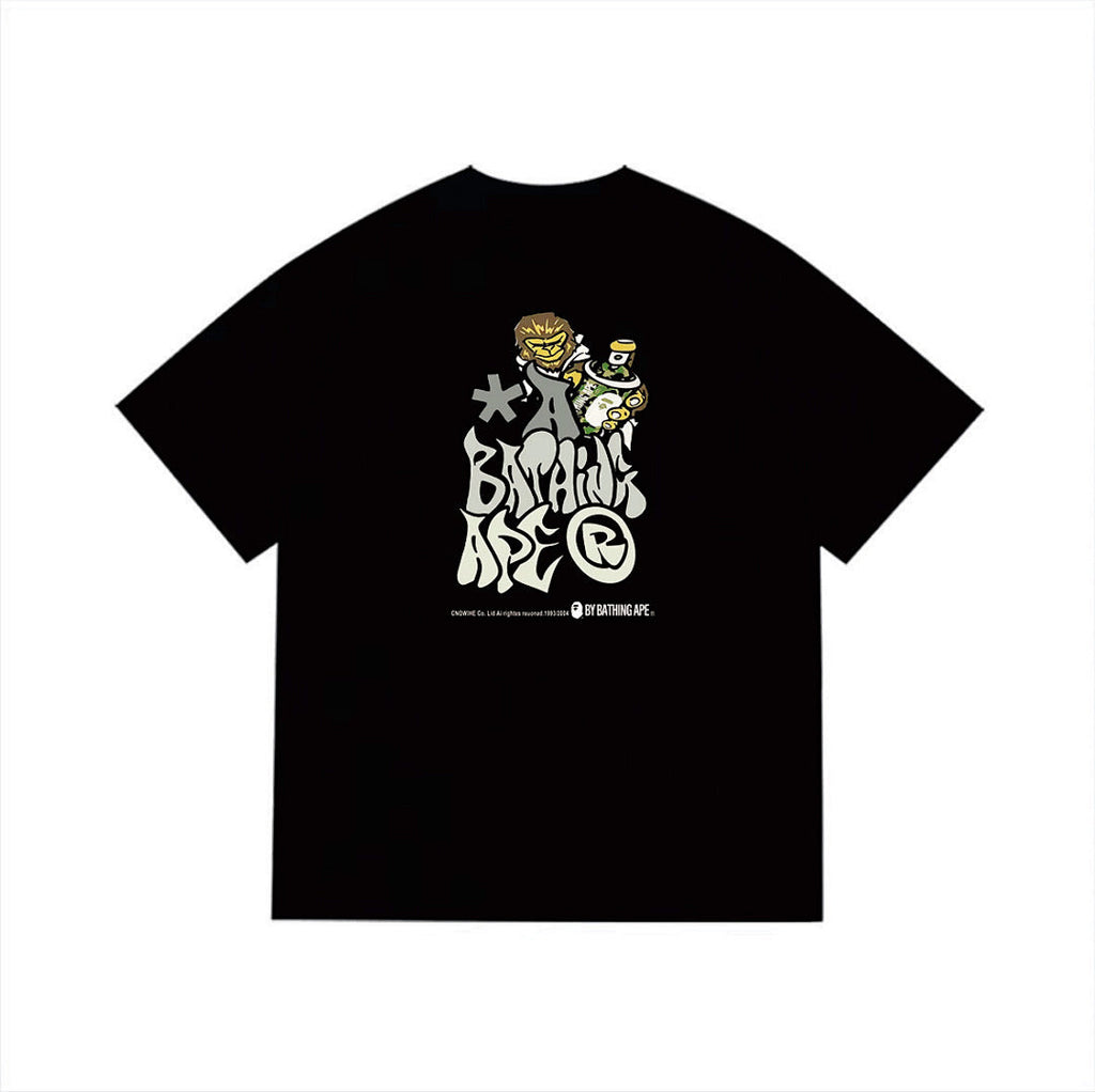 BAPE Ape Head Graphic Streetwear T-Shirt