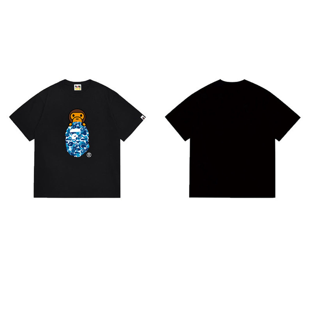 BAPE Ape Head Graphic Streetwear T-Shirt