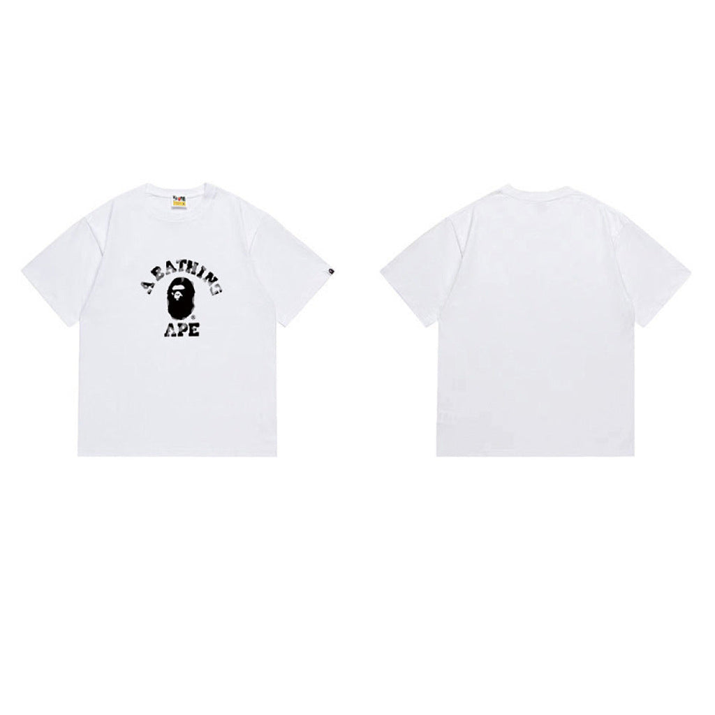 BAPE Ape Head Graphic Streetwear T-Shirt