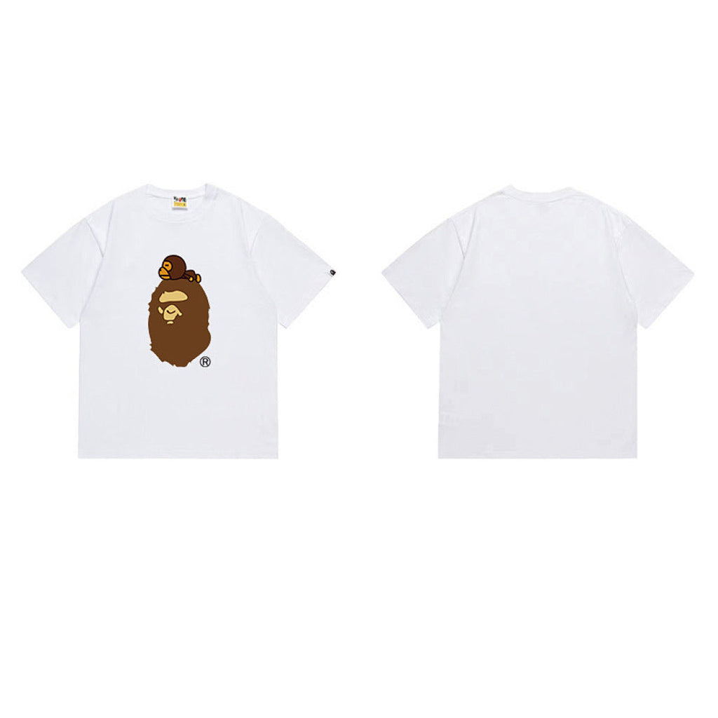 BAPE Ape Head Graphic Streetwear T-Shirt