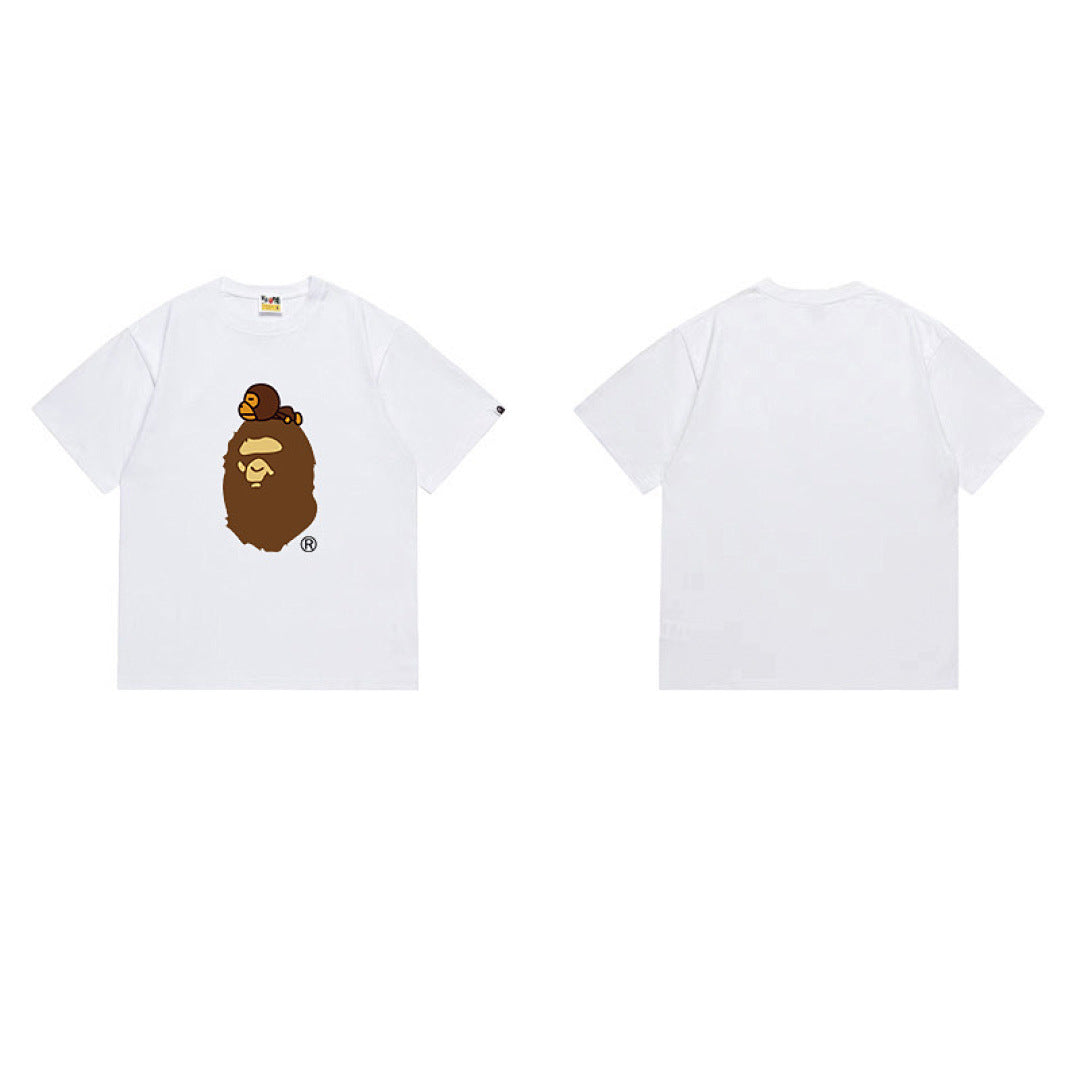 BAPE Ape Head Graphic Streetwear T-Shirt