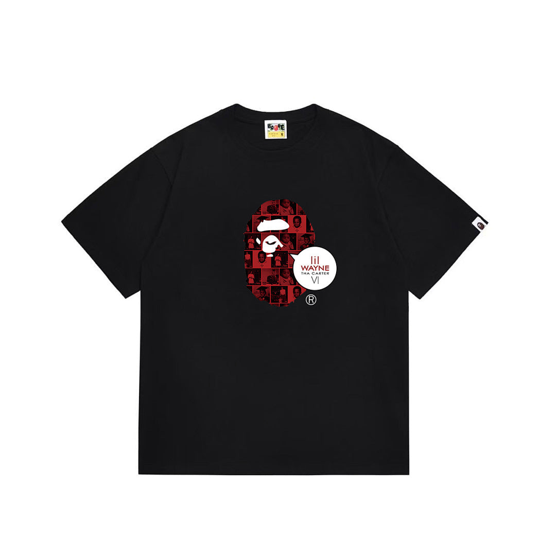 BAPE Ape Head Graphic Streetwear T-Shirt