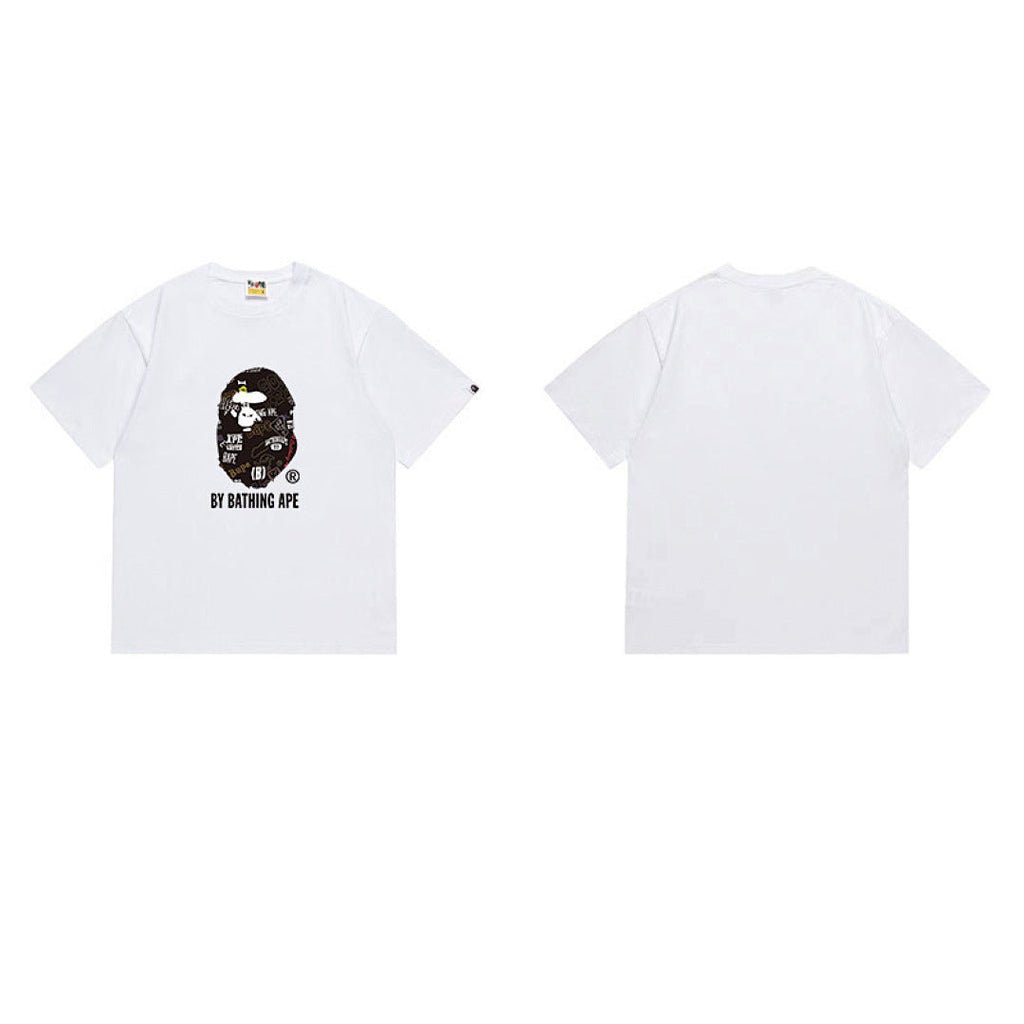 BAPE Ape Head Graphic Streetwear T-Shirt