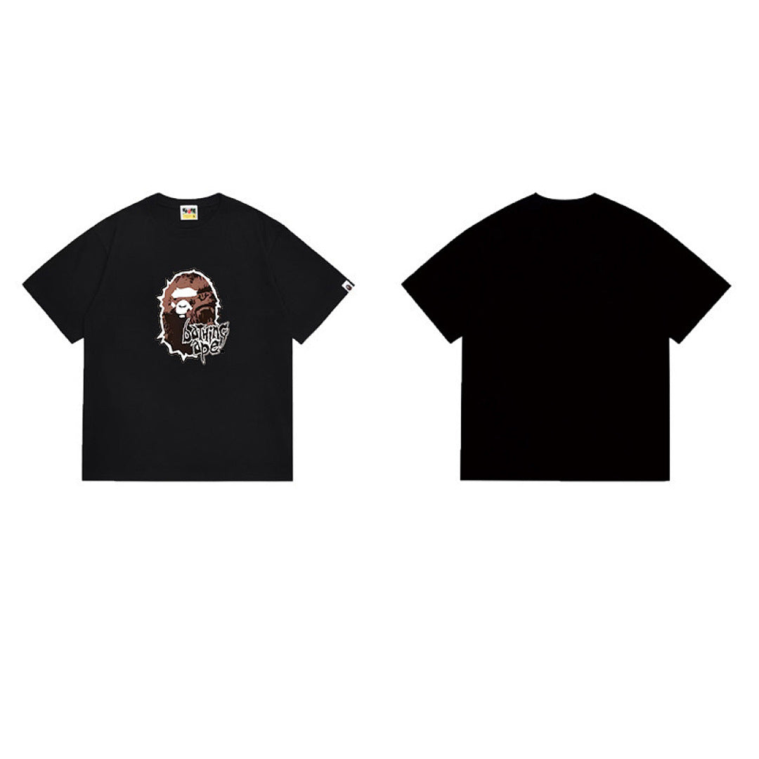BAPE Ape Head Graphic Streetwear T-Shirt