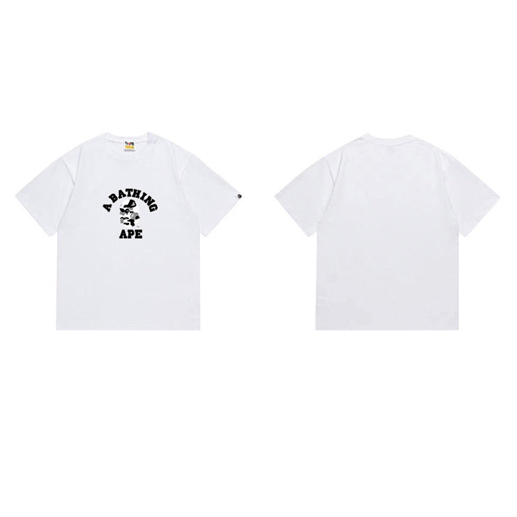 BAPE Ape Head Graphic Streetwear T-Shirt