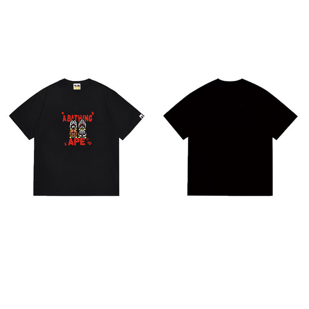 BAPE Ape Head Graphic Streetwear T-Shirt