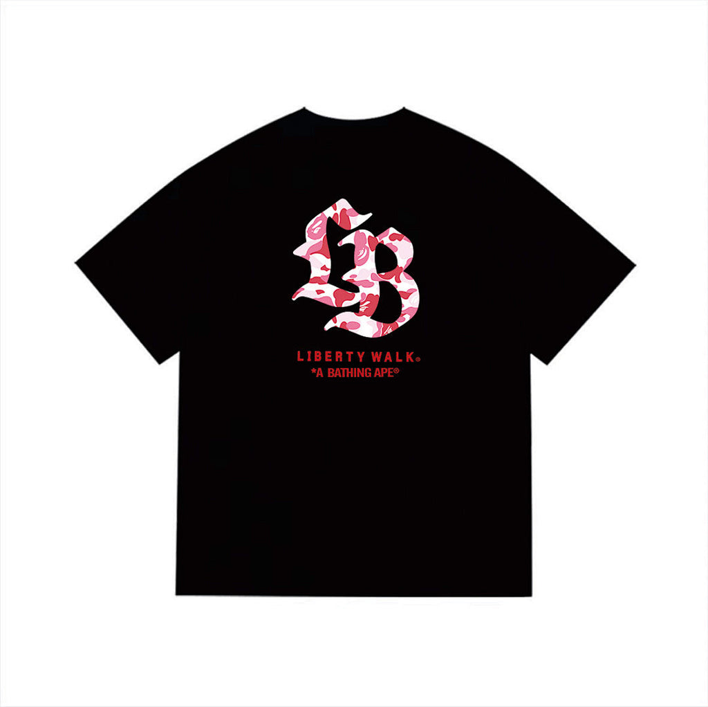 BAPE Ape Head Graphic Streetwear T-Shirt