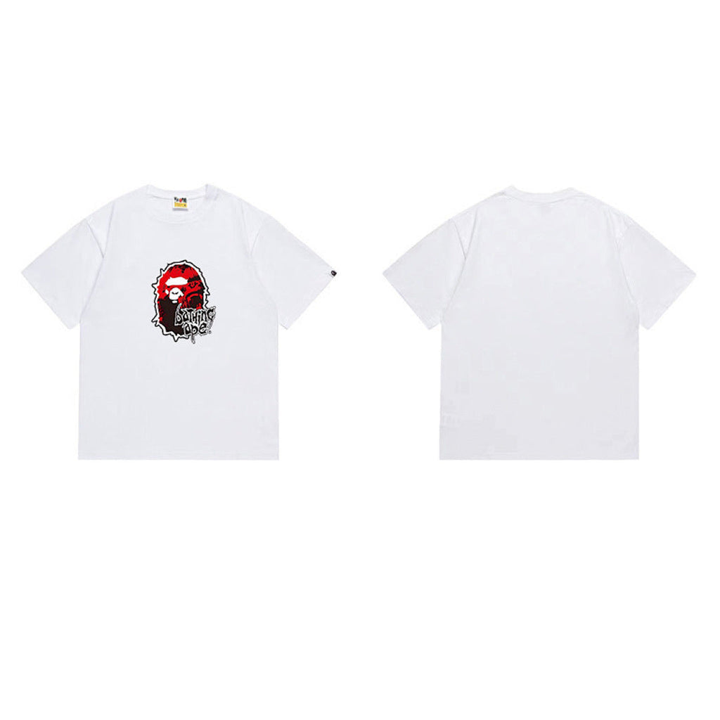 BAPE Ape Head Graphic Streetwear T-Shirt