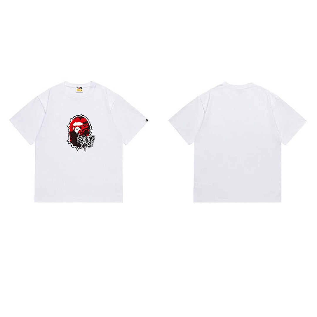 BAPE Ape Head Graphic Streetwear T-Shirt