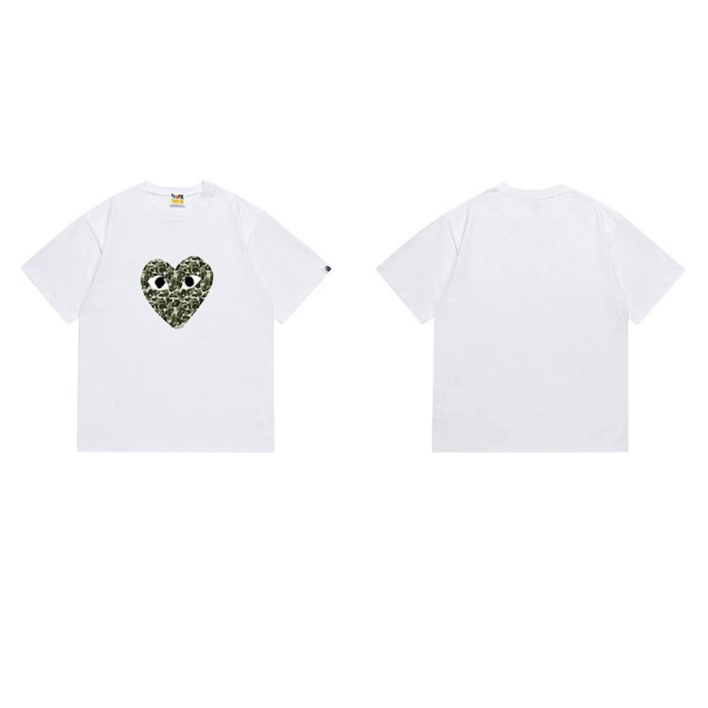 BAPE Ape Head Graphic Streetwear T-Shirt