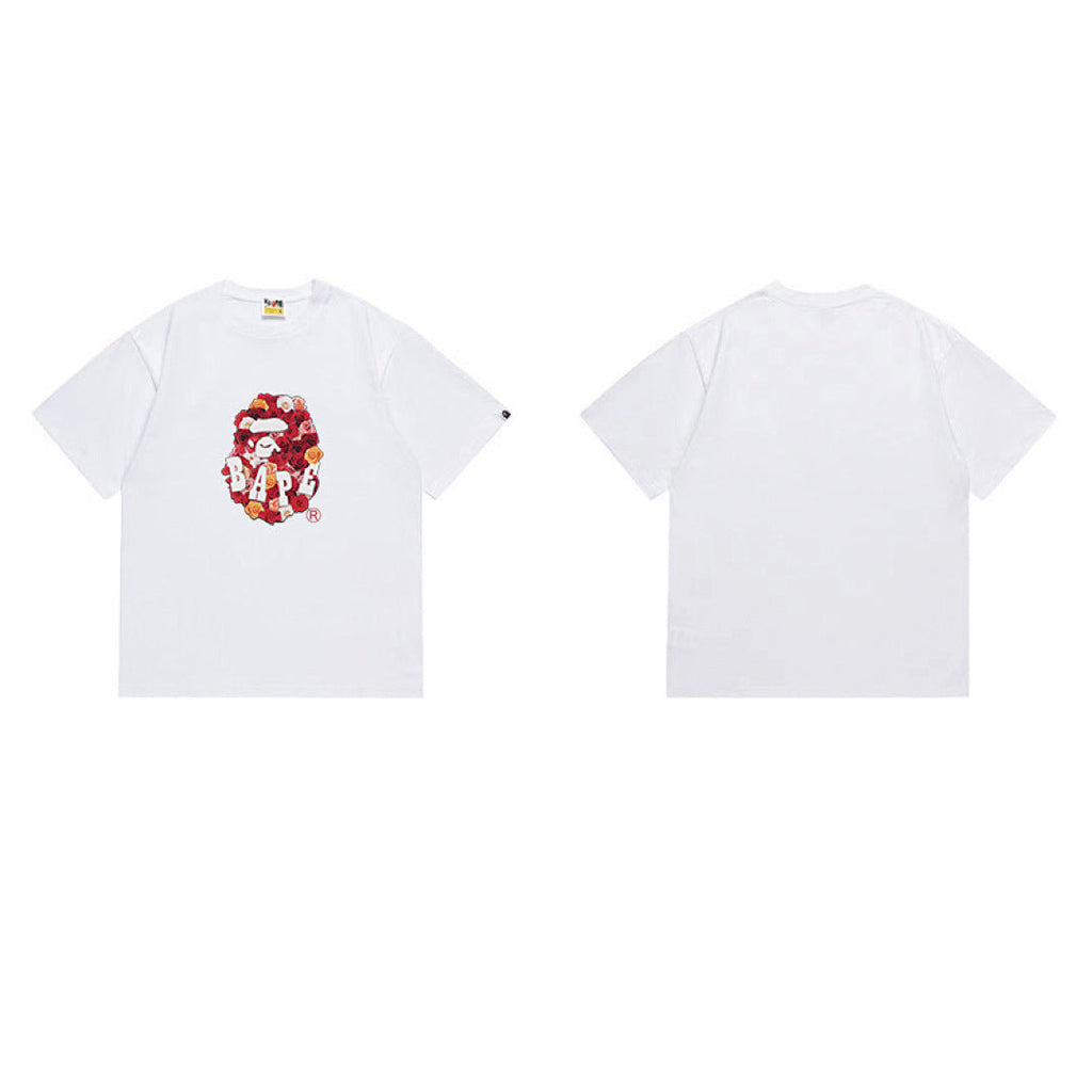 BAPE Ape Head Graphic Streetwear T-Shirt