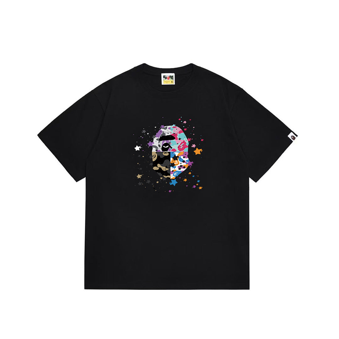 BAPE Ape Head Graphic Streetwear T-Shirt