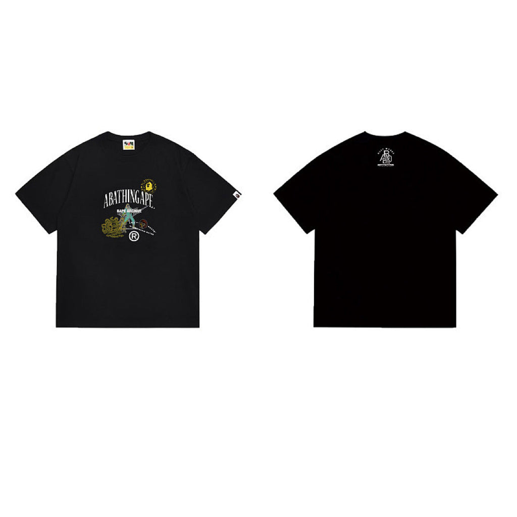 BAPE Ape Head Graphic Streetwear T-Shirt
