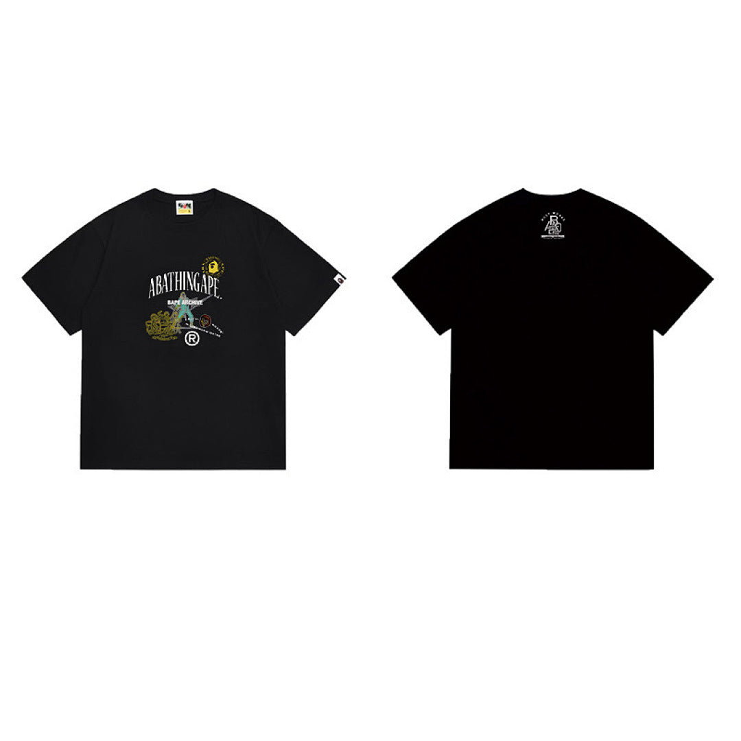 BAPE Ape Head Graphic Streetwear T-Shirt