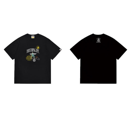 BAPE Ape Head Graphic Streetwear T-Shirt