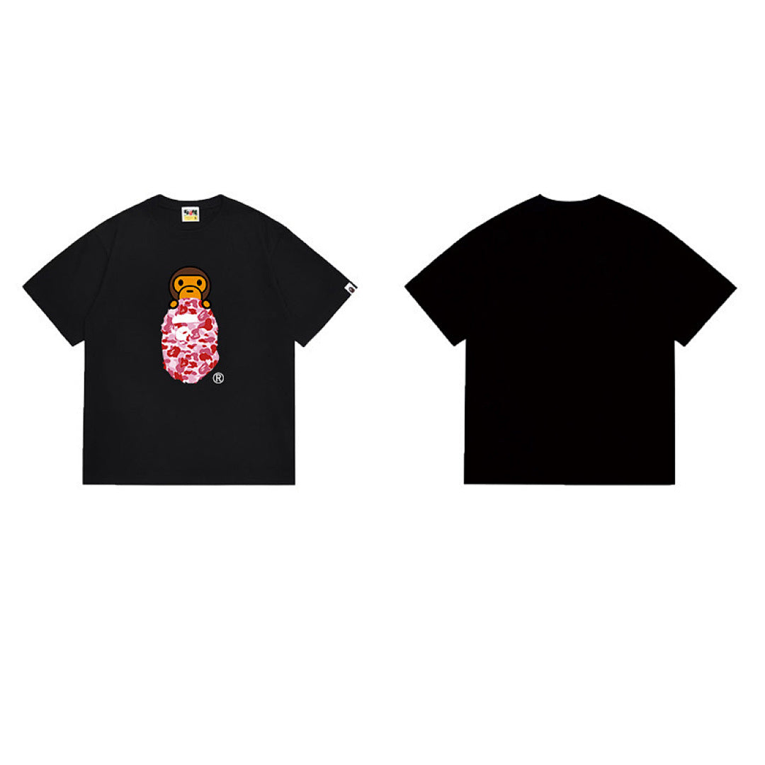 BAPE Ape Head Graphic Streetwear T-Shirt