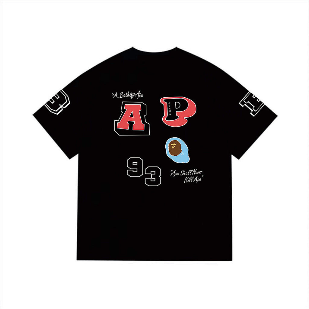 BAPE Ape Head Graphic Streetwear T-Shirt