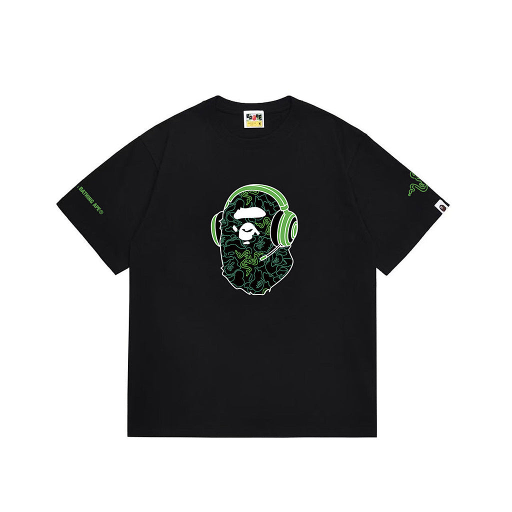 BAPE Ape Head Graphic Streetwear T-Shirt