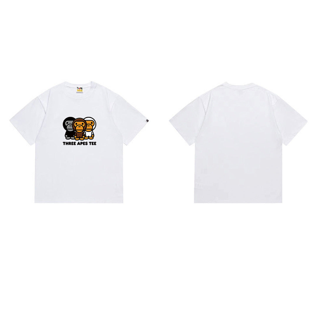 BAPE Ape Head Graphic Streetwear T-Shirt
