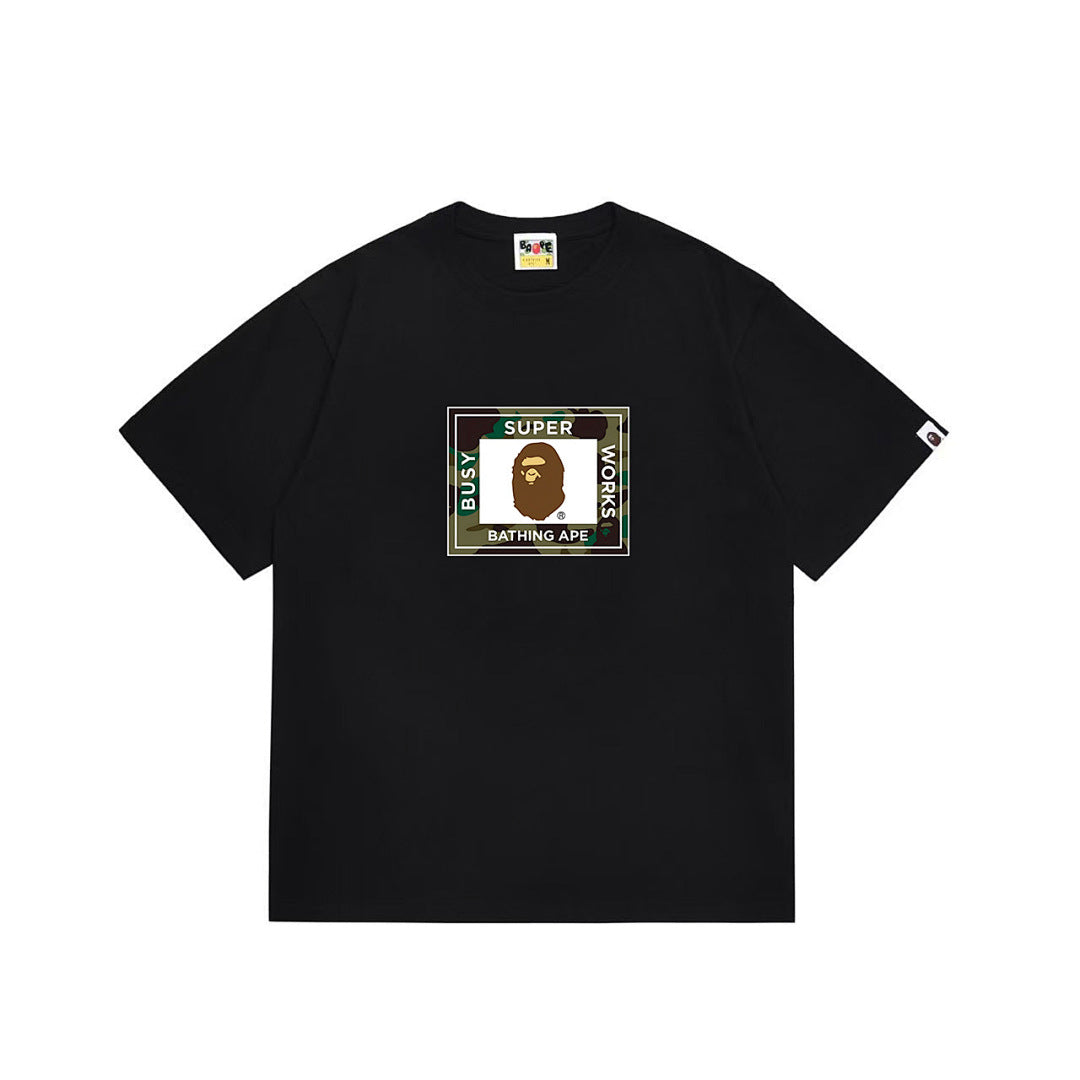 BAPE Ape Head Graphic Streetwear T-Shirt