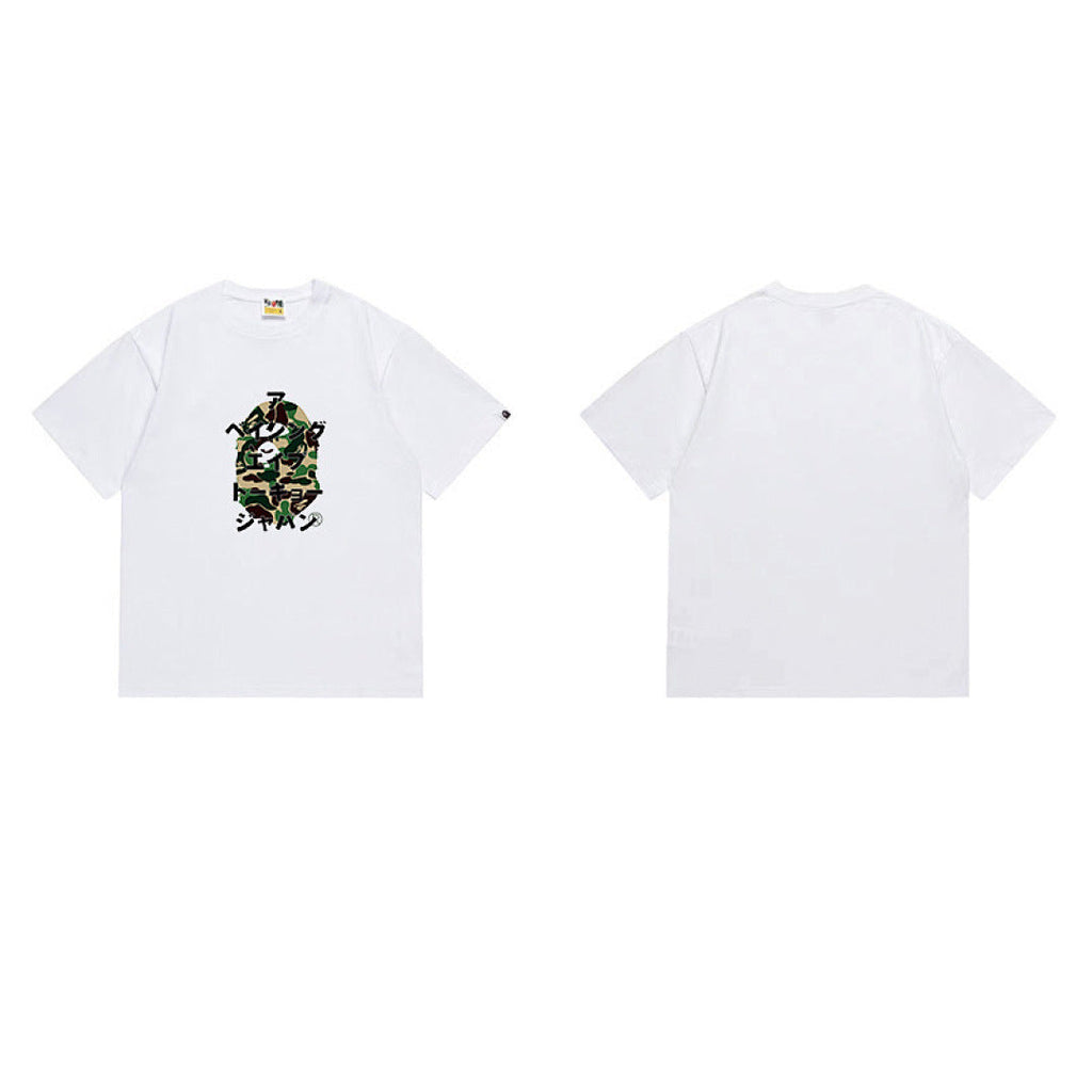 BAPE Ape Head Graphic Streetwear T-Shirt