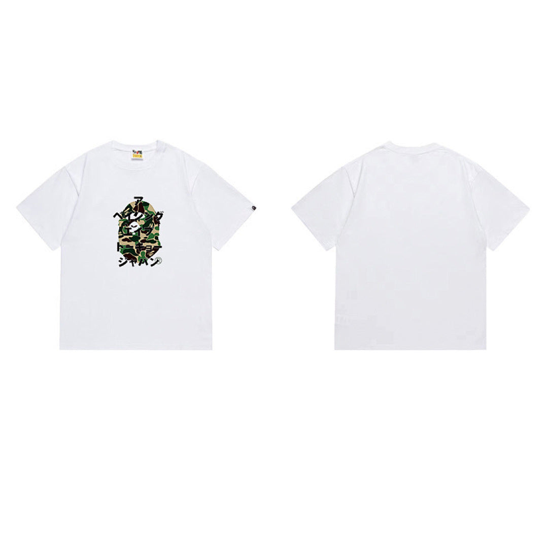 BAPE Ape Head Graphic Streetwear T-Shirt