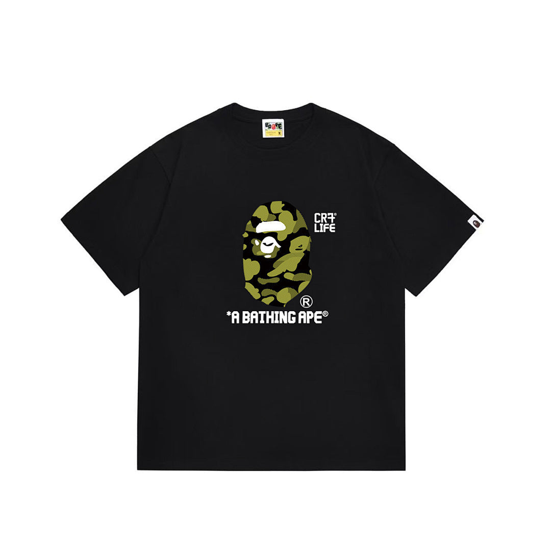 BAPE Ape Head Graphic Streetwear T-Shirt